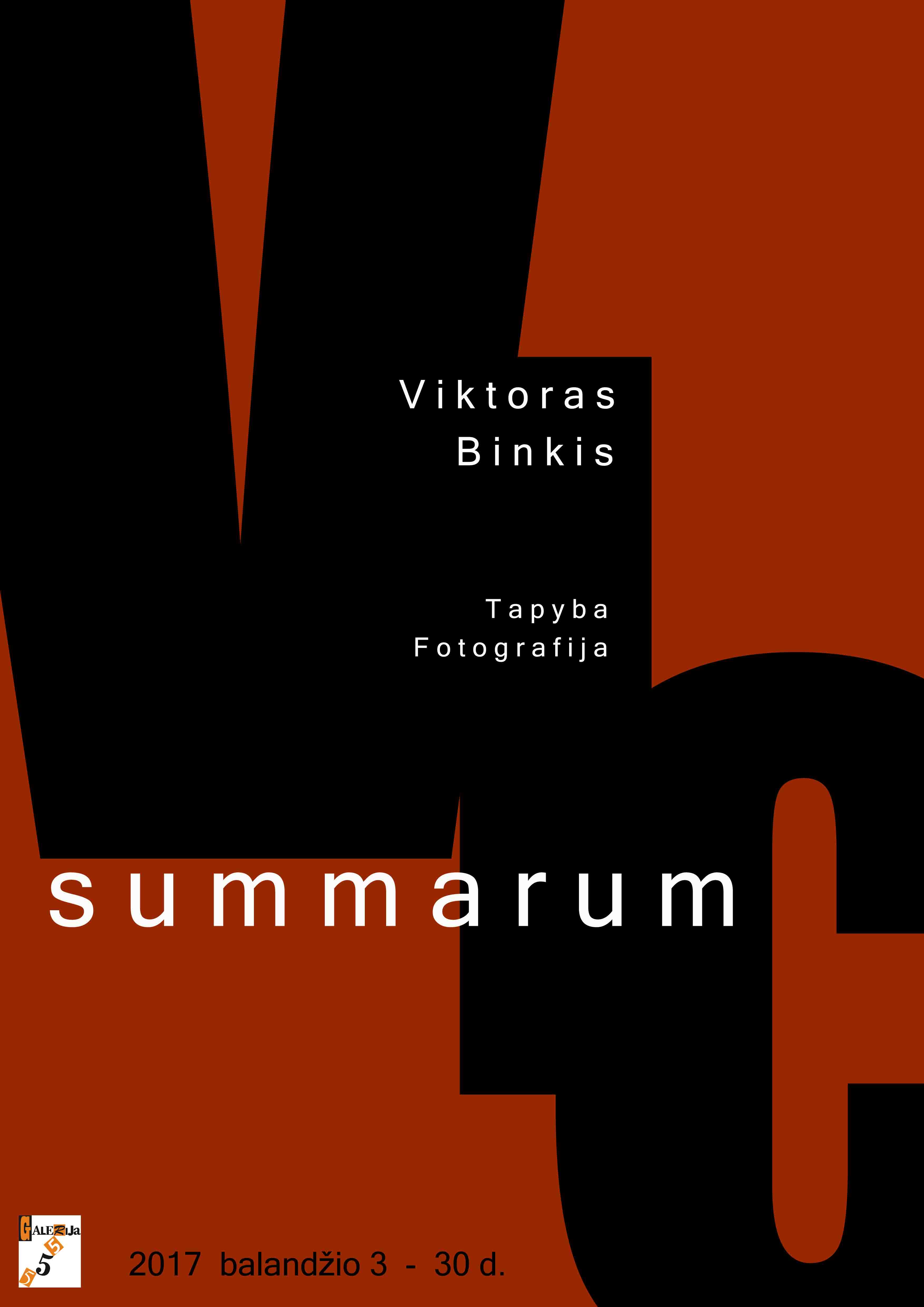 Viktoras Binkis - Summarum